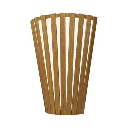 Slatted 456 Wall Light in Louro Freijo.