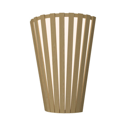Slatted 456 Wall Light in Sand.