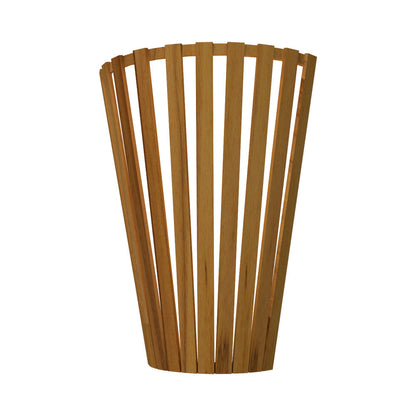 Slatted 456 Wall Light in Teak.