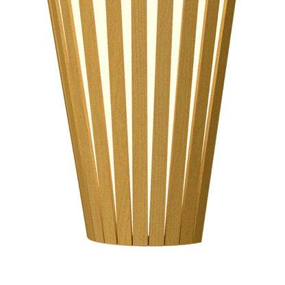 Slatted 456 Wall Light in Detail.