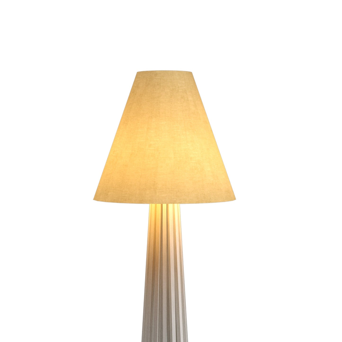 Slatted Floor Lamp in Detail.
