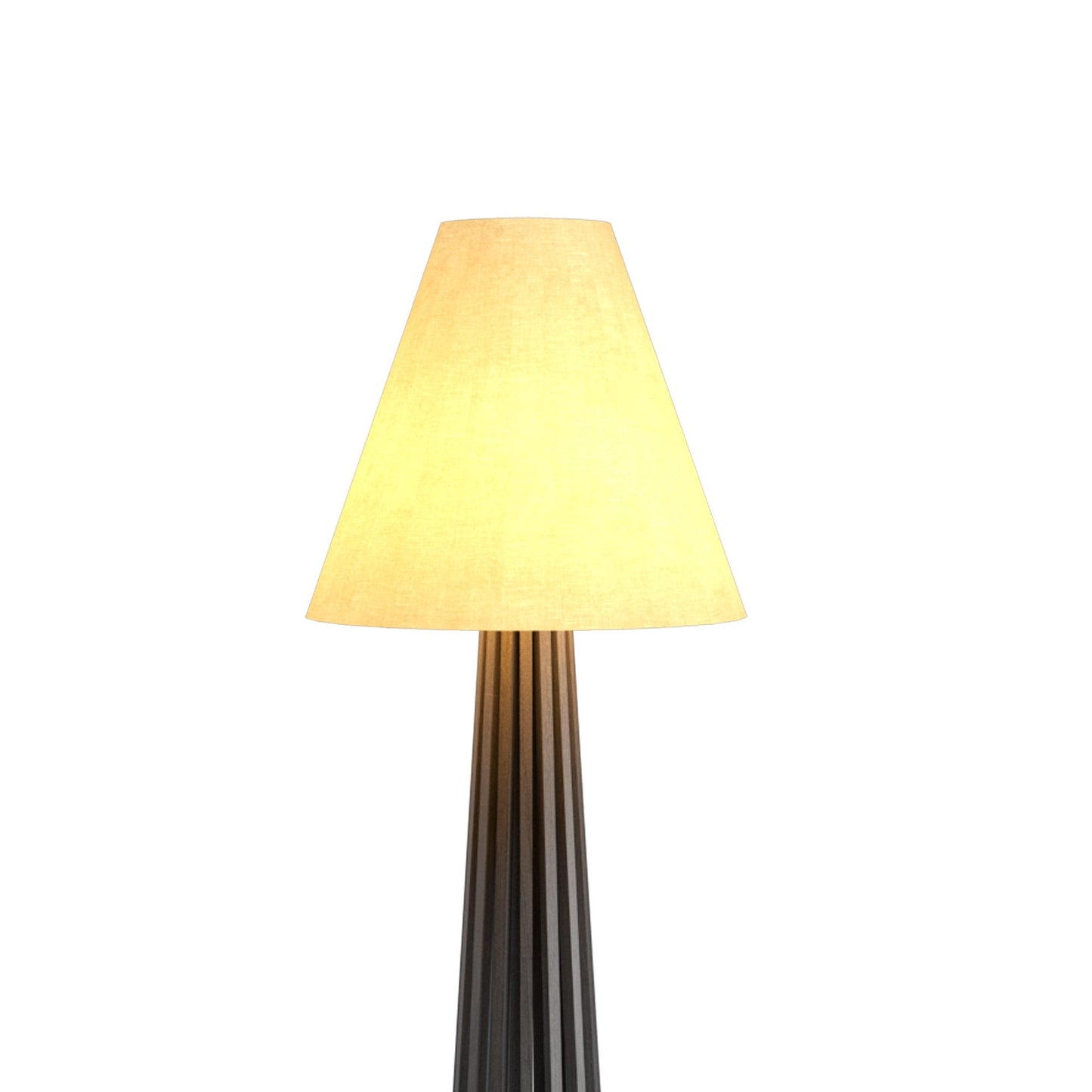 Slatted Floor Lamp in Detail.