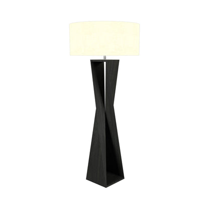 Spin Floor Lamp in Charcoal.