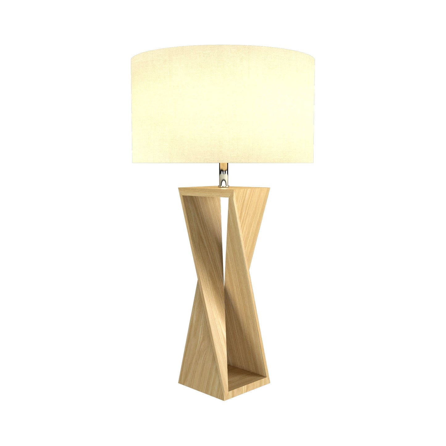 Spin Table Lamp in Sand.