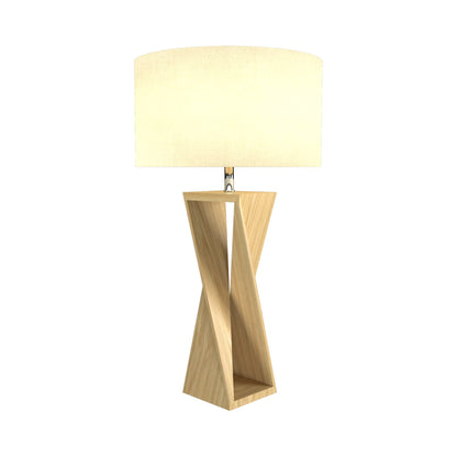 Spin Table Lamp in Sand.