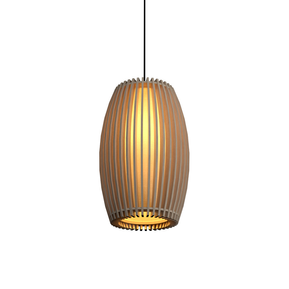 Stecche Di Legno 1140 Pendant Light in Organic Cappuccino.
