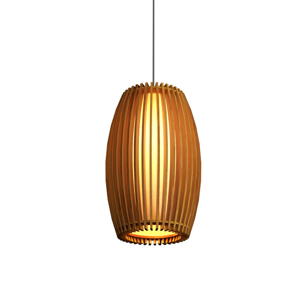 Stecche Di Legno 1140 Pendant Light in Teak.