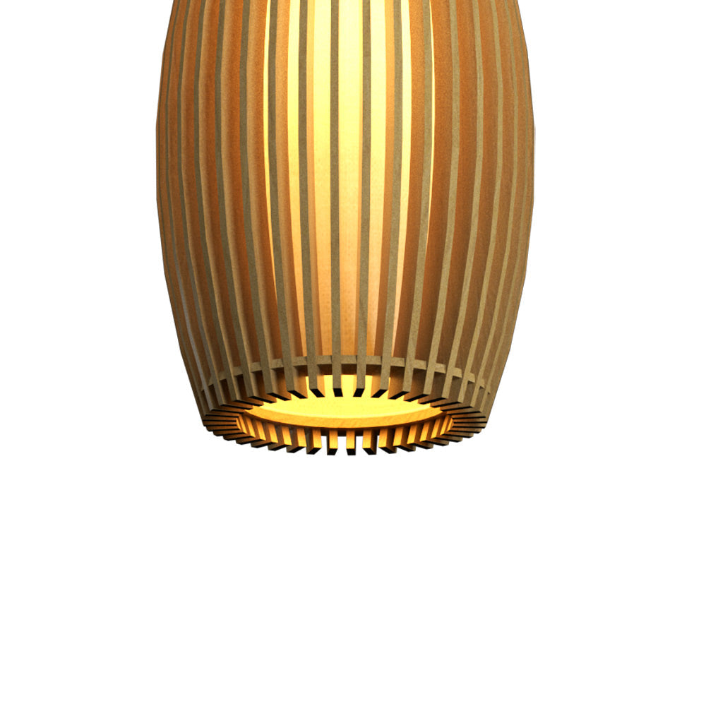 Stecche Di Legno 1140 Pendant Light in Detail.