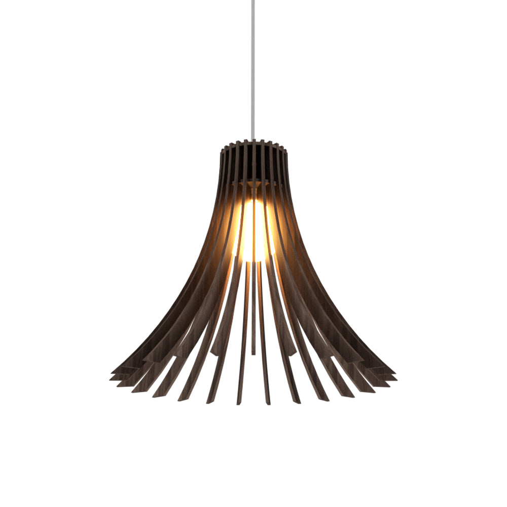 Stecche Di Legno 1181 Pendant Light in American Walnut.
