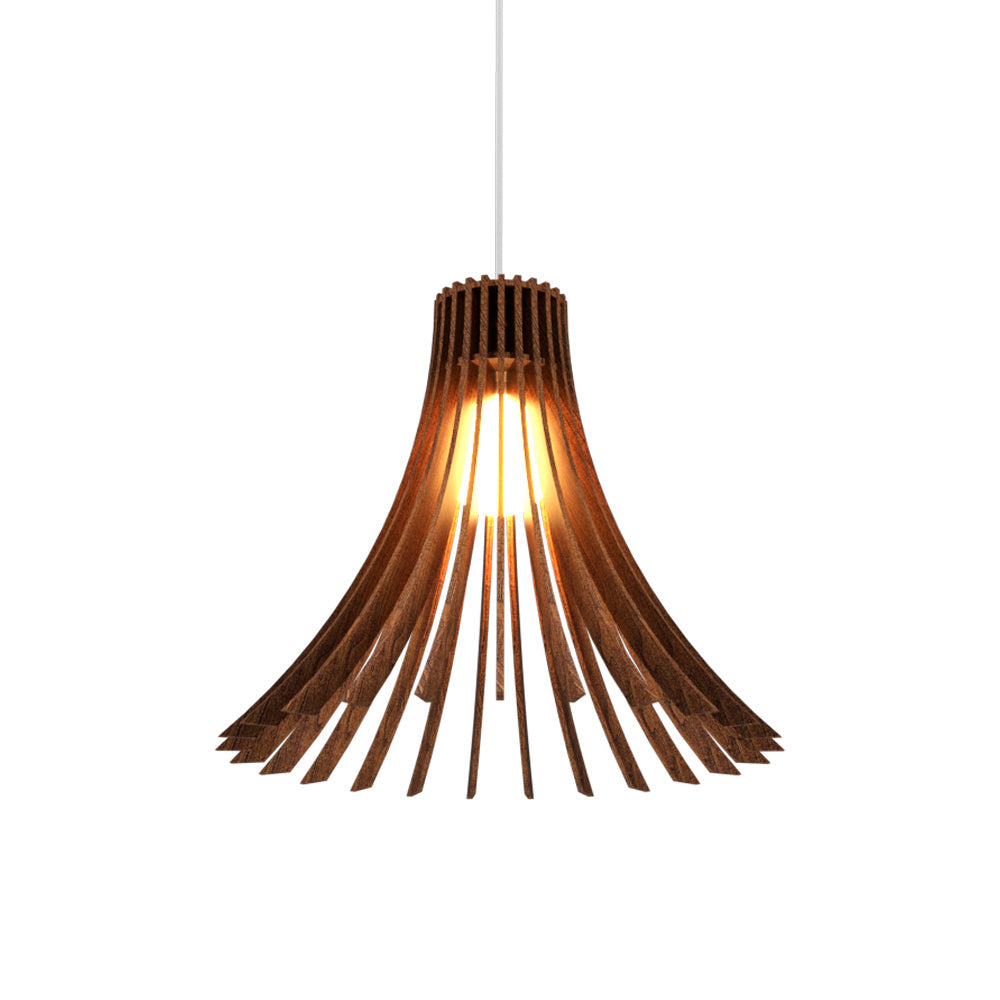 Stecche Di Legno 1181 Pendant Light in Imbuia.