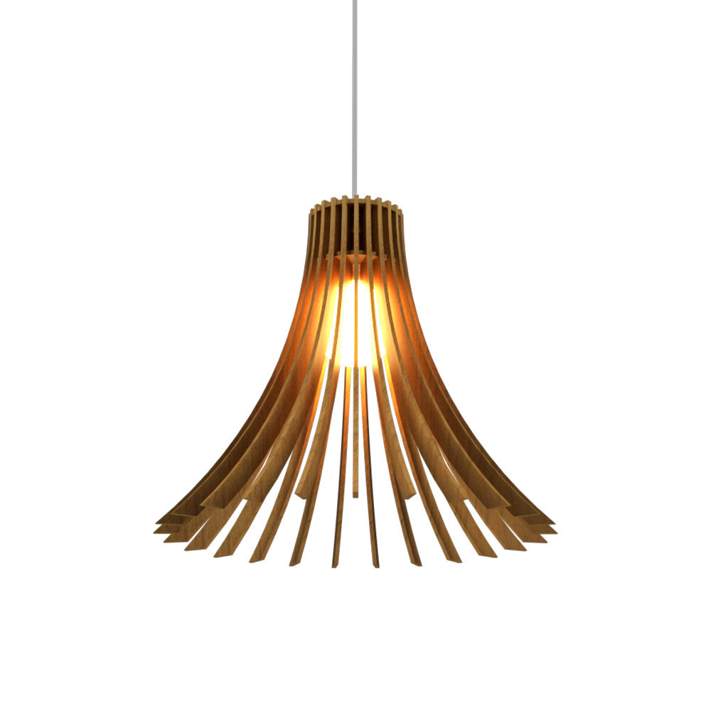 Stecche Di Legno 1181 Pendant Light in Louro Freijo.