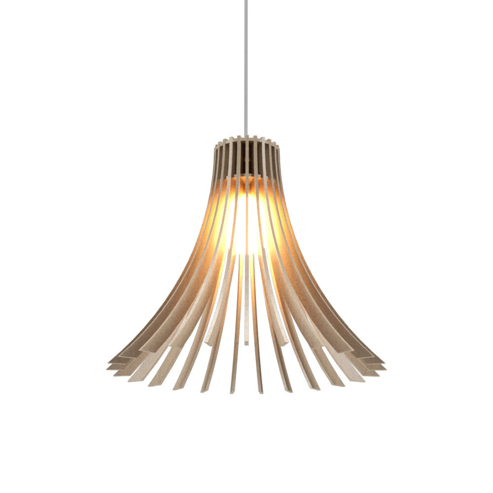 Stecche Di Legno 1181 Pendant Light in Organic Cappuccino.