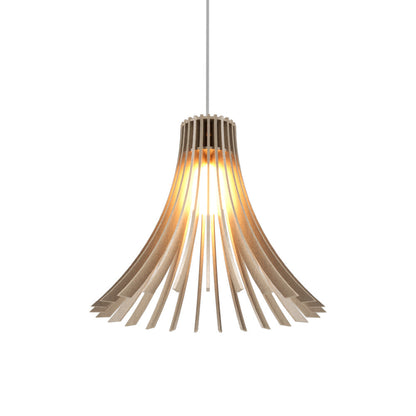 Stecche Di Legno 1181 Pendant Light in Organic Cappuccino.