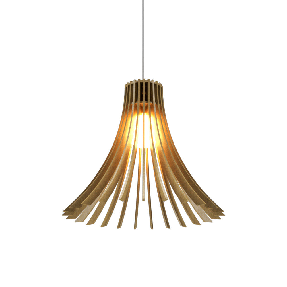 Stecche Di Legno 1181 Pendant Light in Organic Gold.