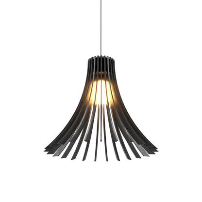 Stecche Di Legno 1181 Pendant Light in Organic Lead Grey.
