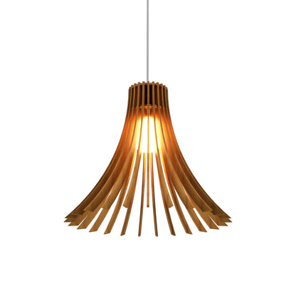 Stecche Di Legno 1181 Pendant Light in Teak.