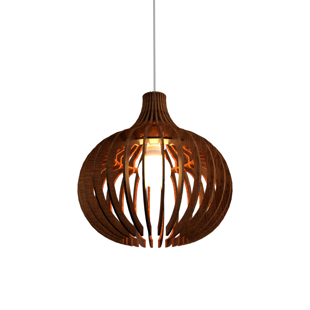 Stecche Di Legno 1182 Pendant Light in Imbuia.