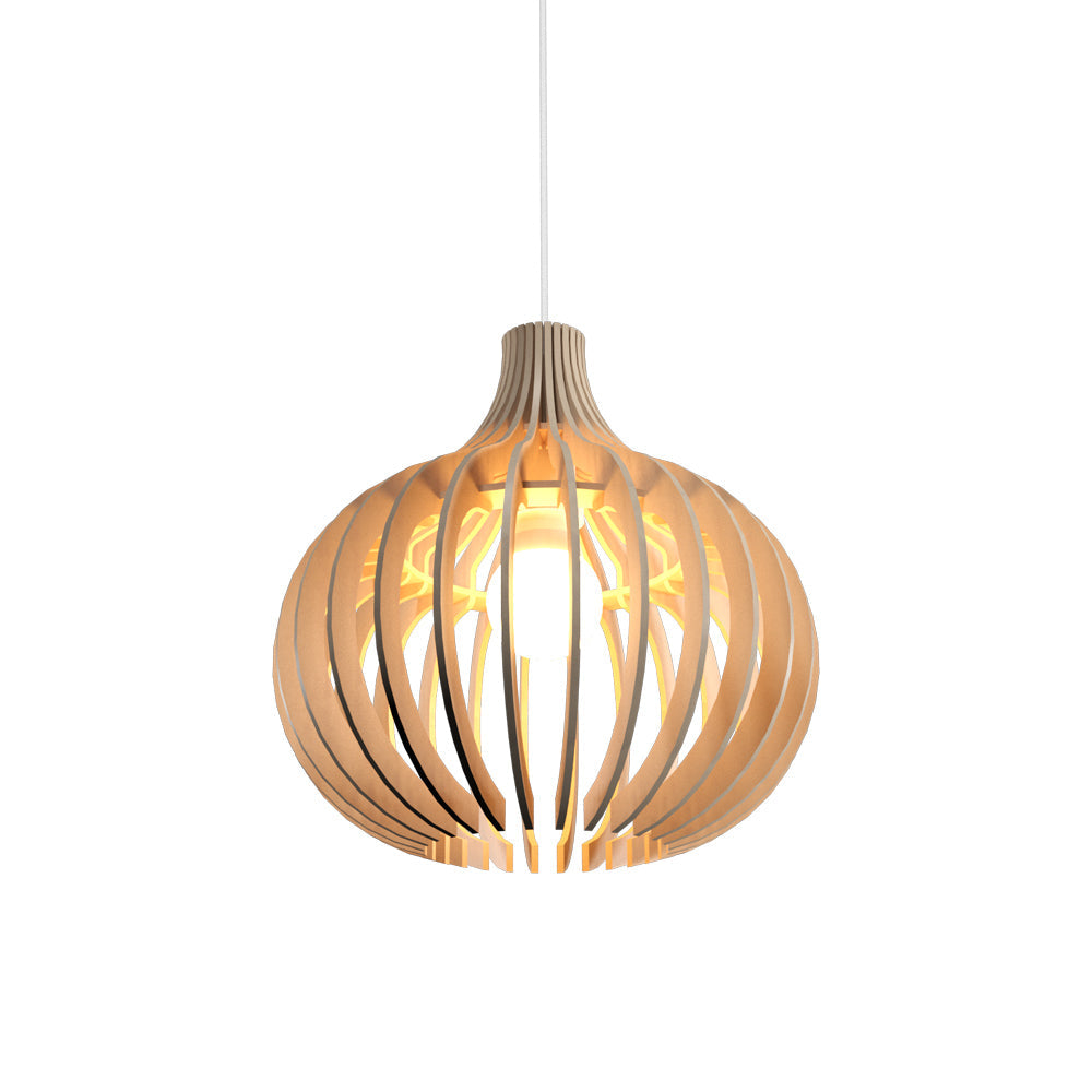 Stecche Di Legno 1182 Pendant Light in Organic Cappuccino.