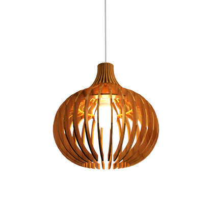 Stecche Di Legno 1182 Pendant Light in Teak.
