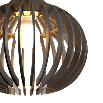 Stecche Di Legno 1182 Pendant Light in Detail.