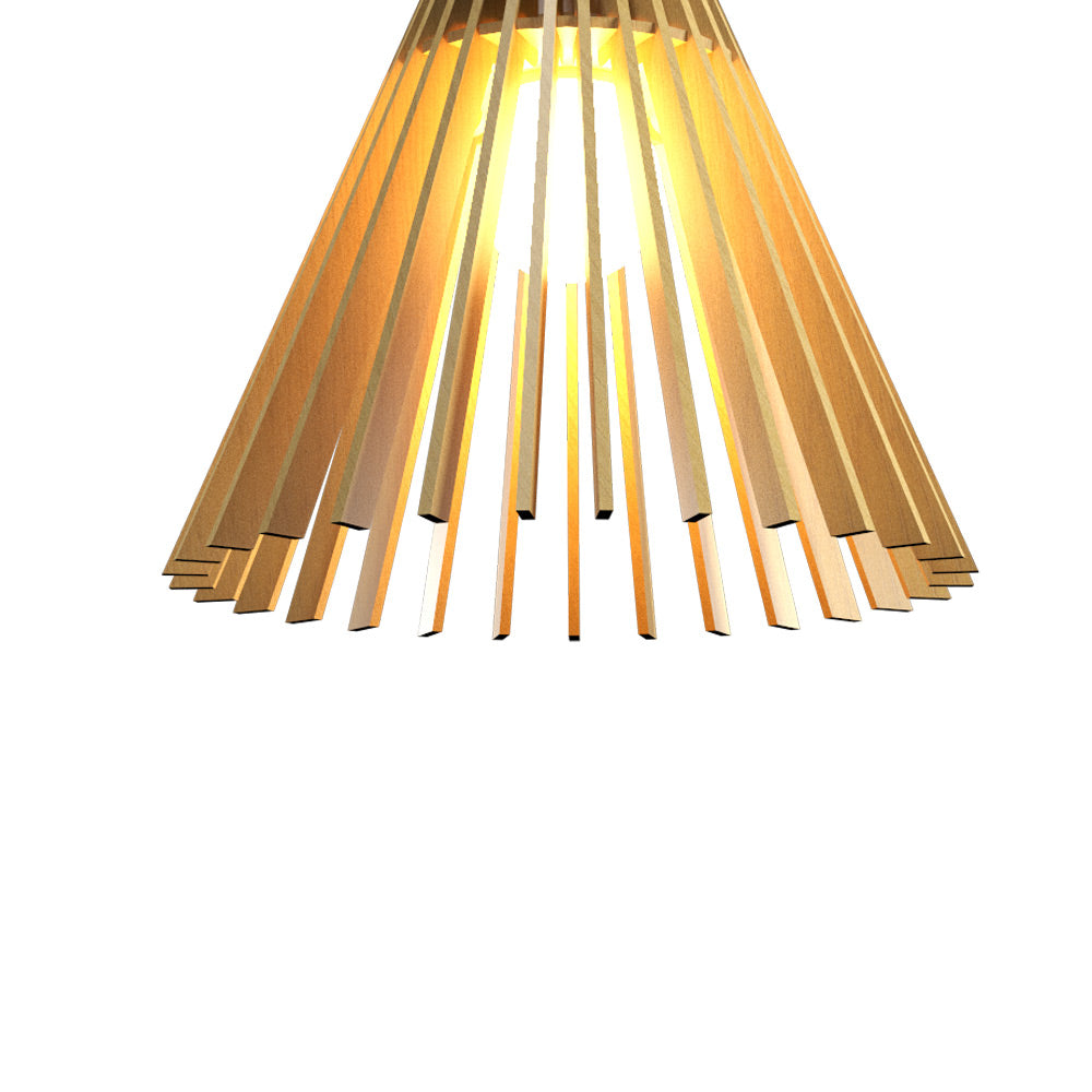 Stecche Di Legno 1183 Pendant Light in Detail.