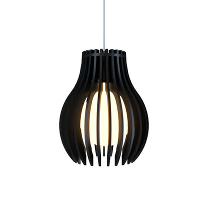 Stecche Di Legno 1236 Pendant Light in Charcoal.