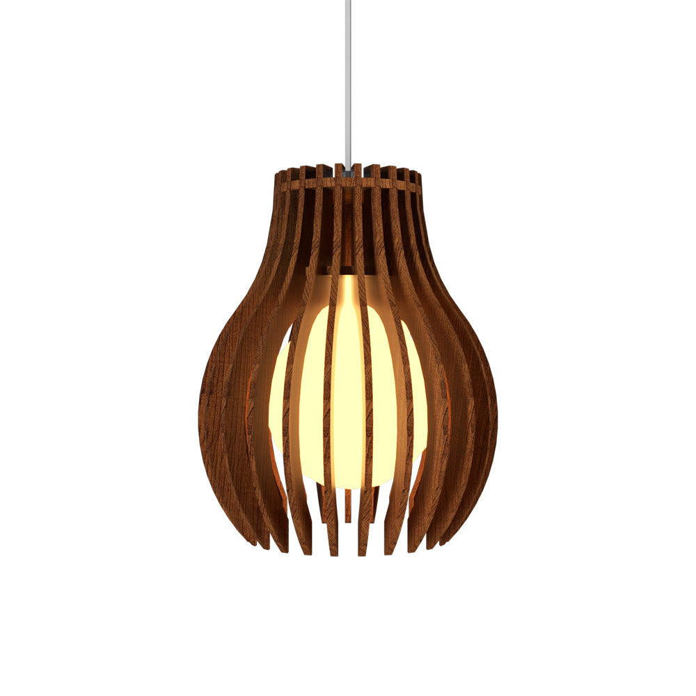 Stecche Di Legno 1236 Pendant Light in Imbuia.