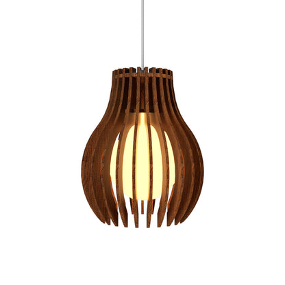 Stecche Di Legno 1236 Pendant Light in Imbuia.