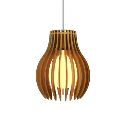 Stecche Di Legno 1236 Pendant Light in Louro Freijo.