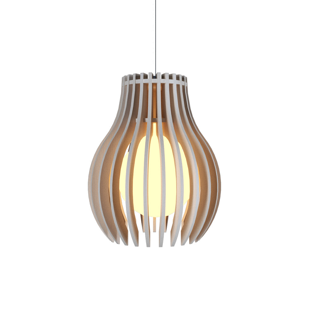 Stecche Di Legno 1236 Pendant Light in Organic Cappuccino.
