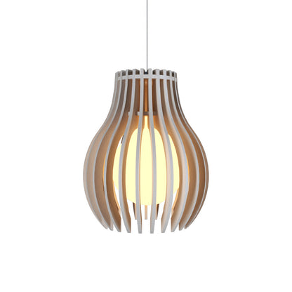 Stecche Di Legno 1236 Pendant Light in Organic Cappuccino.