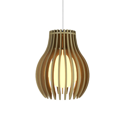 Stecche Di Legno 1236 Pendant Light in Organic Gold.