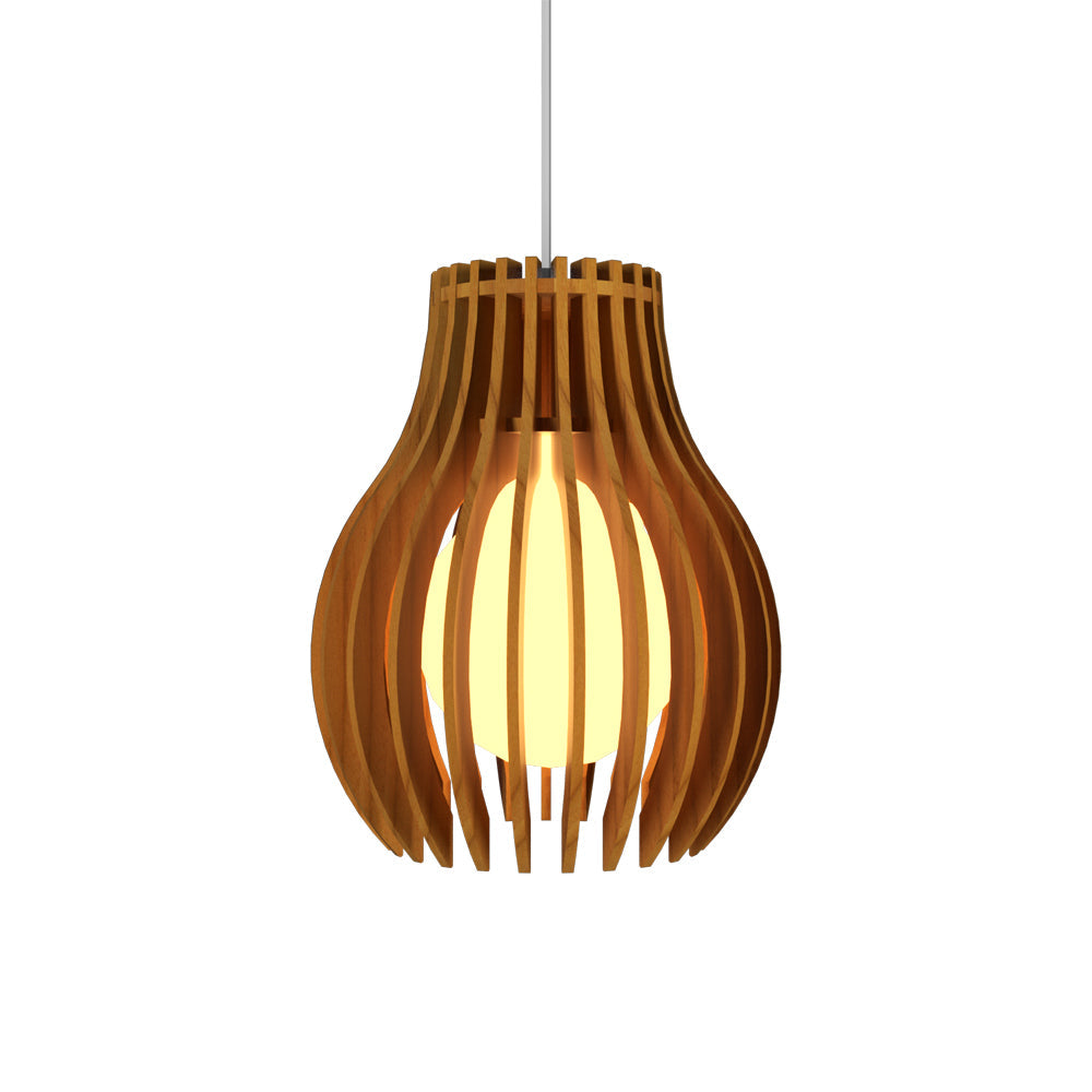 Stecche Di Legno 1236 Pendant Light in Teak.