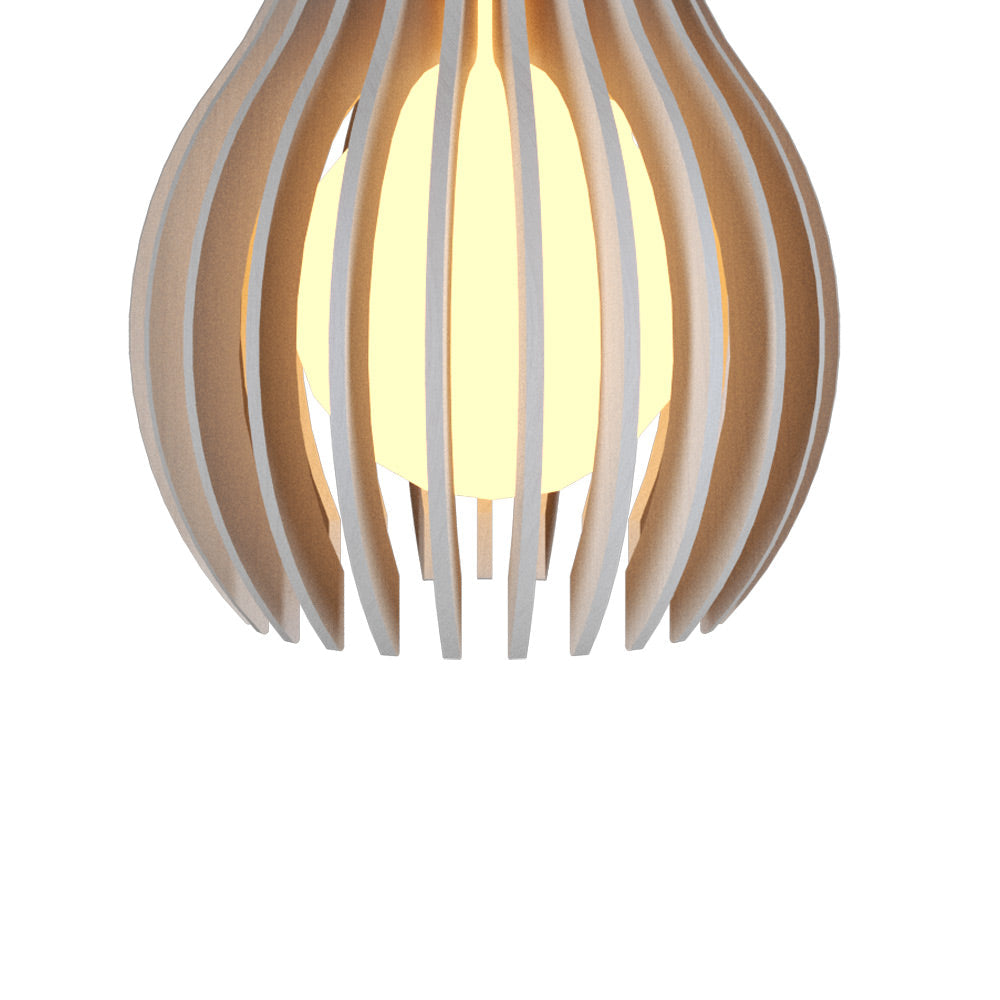 Stecche Di Legno 1236 Pendant Light in Detail.