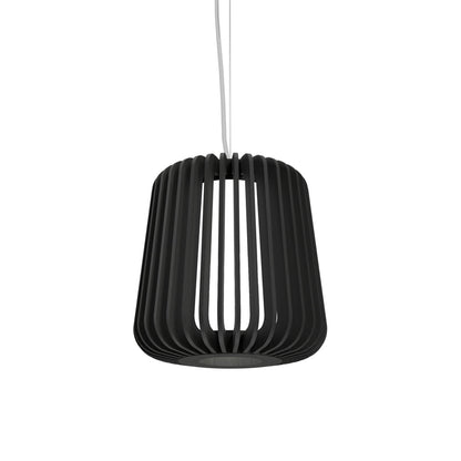 Stecche Di Legno 142 Pendant Light in Charcoal (7.87-Inch).