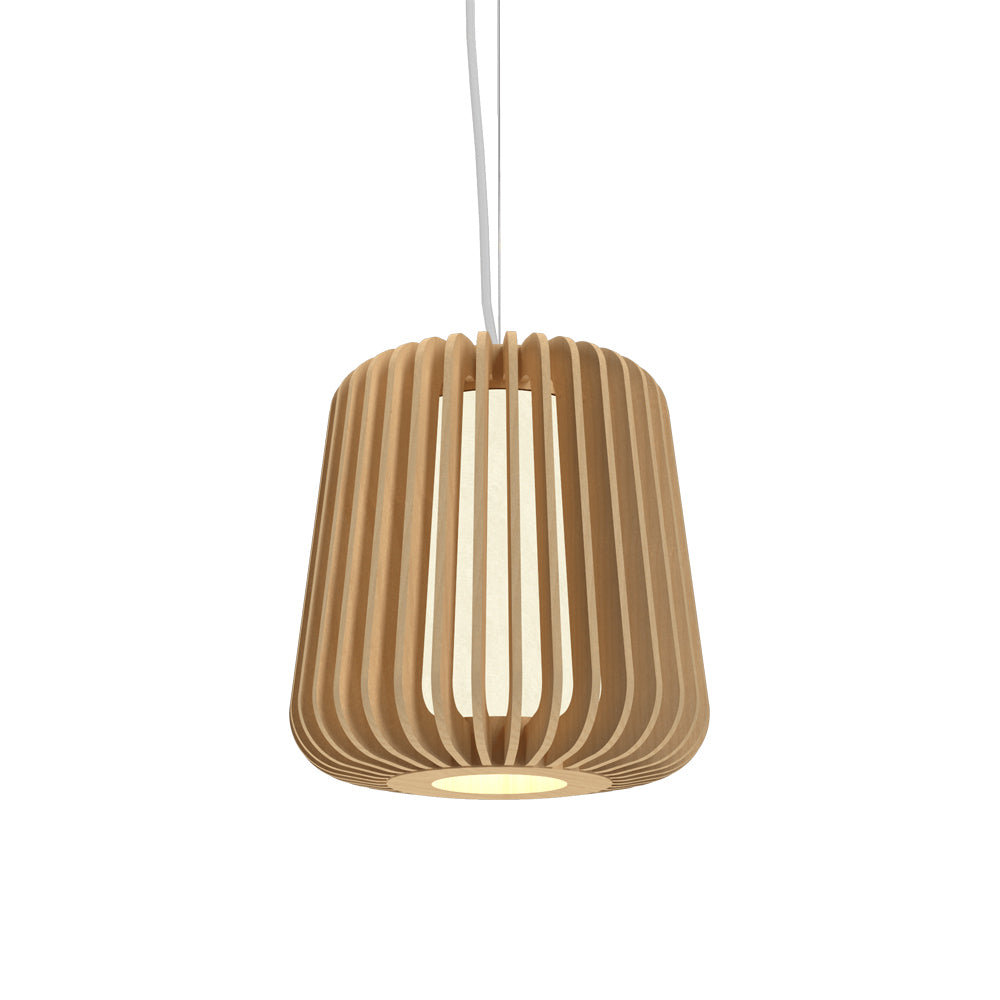 Stecche Di Legno 142 Pendant Light in Maple (7.87-Inch).
