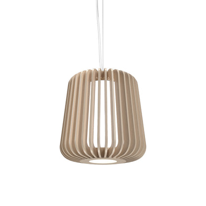 Stecche Di Legno 142 Pendant Light in Organic Cappuccino (7.87-Inch).