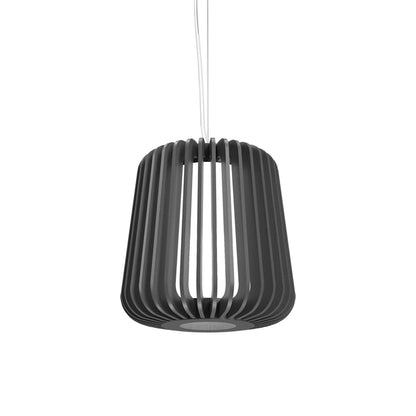 Stecche Di Legno 142 Pendant Light in Organic Lead Grey (7.87-Inch).