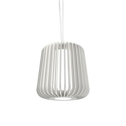 Stecche Di Legno 142 Pendant Light in Organic White (7.87-Inch).