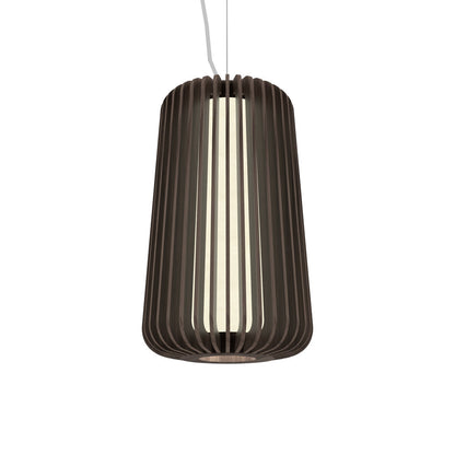 Stecche Di Legno 1427 Pendant Light in American Walnut (7.87-Inch).