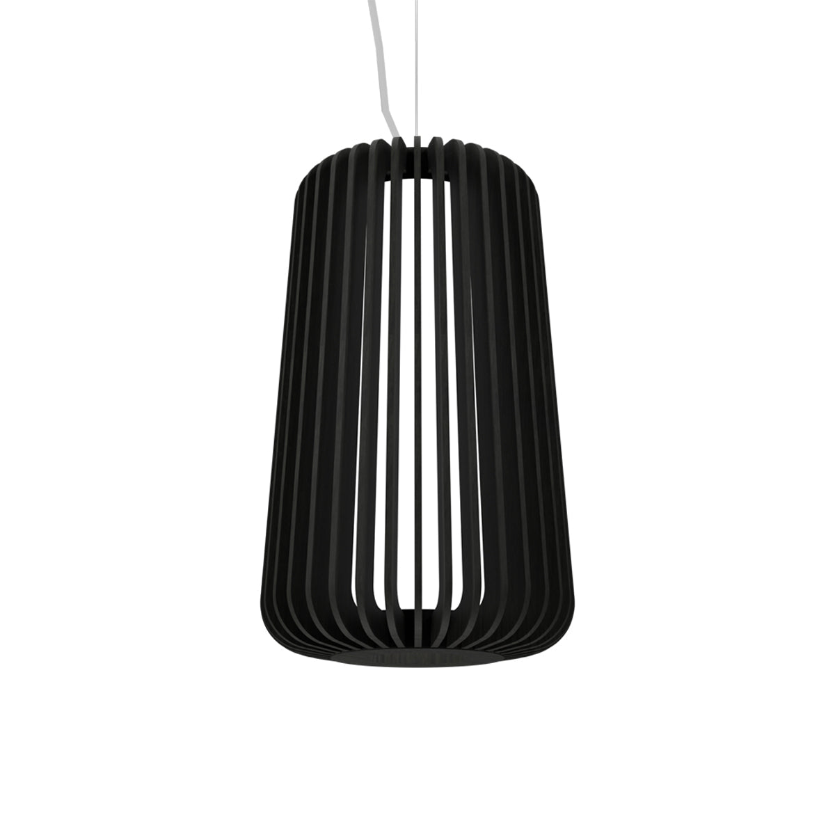 Stecche Di Legno 1427 Pendant Light in Charcoal (7.87-Inch).