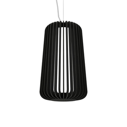 Stecche Di Legno 1427 Pendant Light in Charcoal (7.87-Inch).