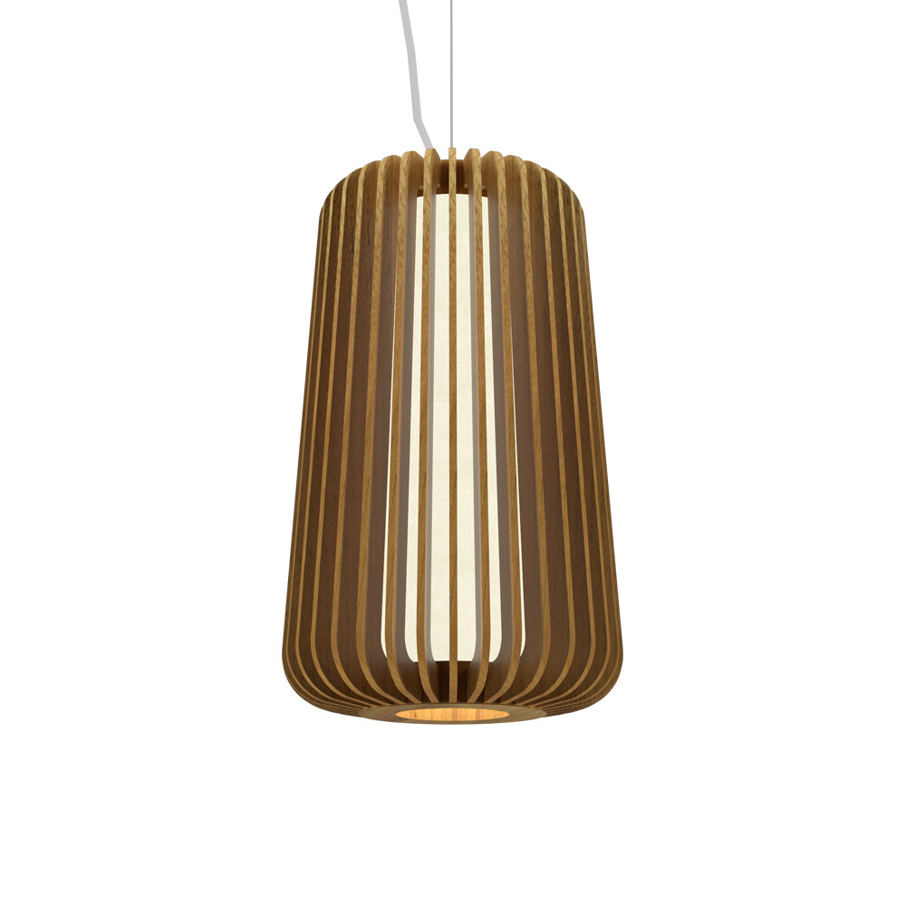 Stecche Di Legno 1427 Pendant Light in Louro Freijo (7.87-Inch).