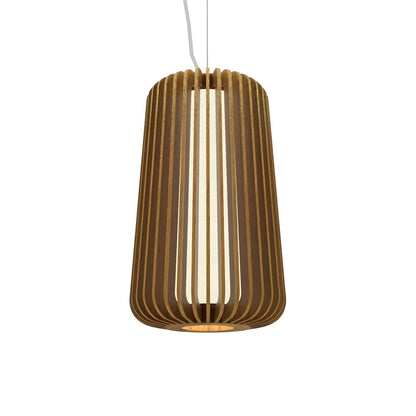 Stecche Di Legno 1427 Pendant Light in Louro Freijo (7.87-Inch).