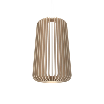 Stecche Di Legno 1427 Pendant Light in Organic Cappuccino (7.87-Inch).