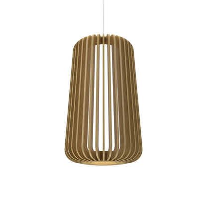 Stecche Di Legno 1427 Pendant Light in Organic Gold (7.87-Inch).