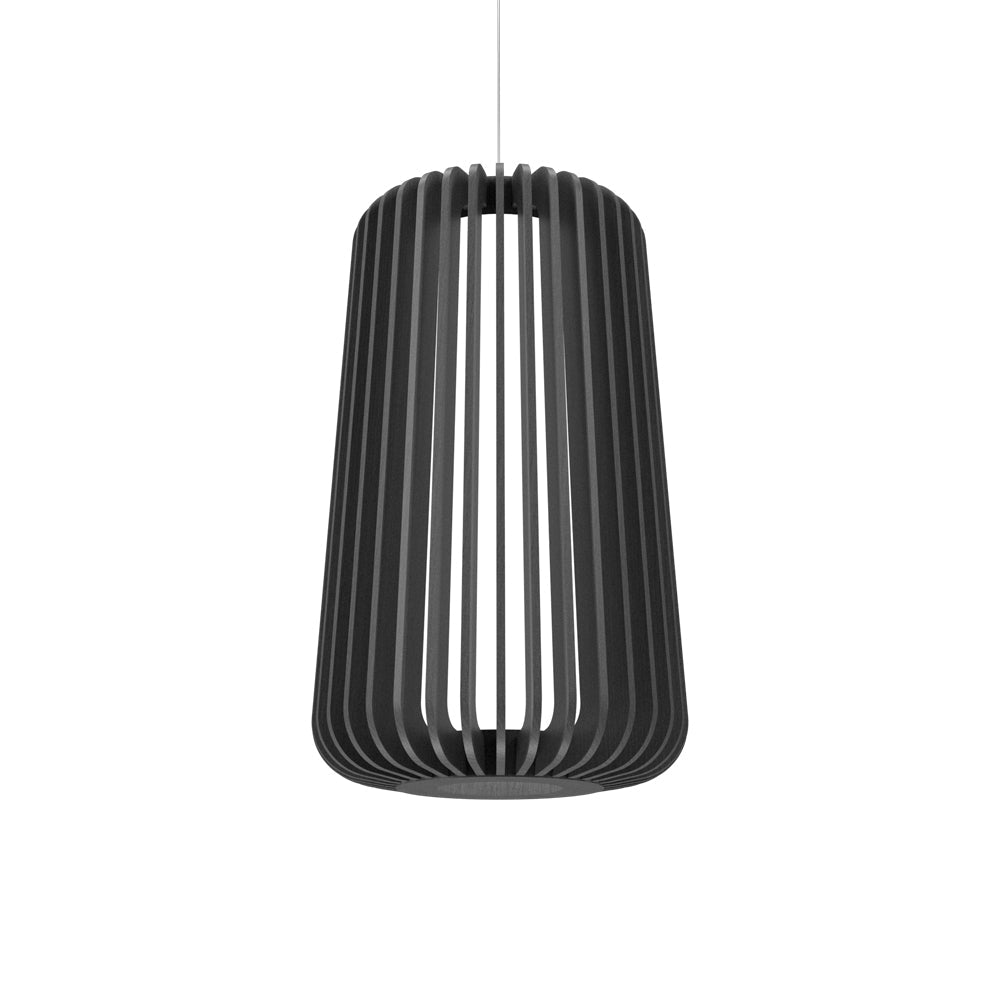 Stecche Di Legno 1427 Pendant Light in Organic Lead Grey (7.87-Inch).