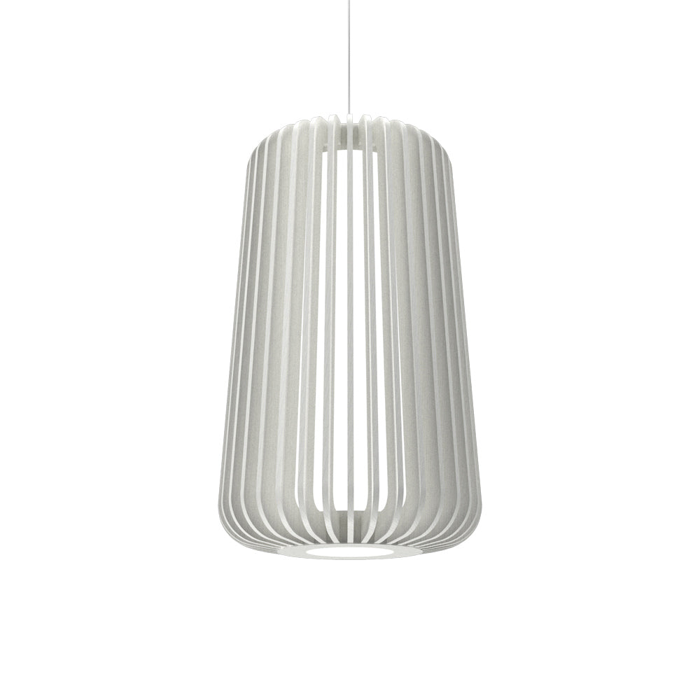 Stecche Di Legno 1427 Pendant Light in Organic White (7.87-Inch).