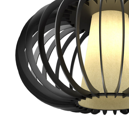 Stecche Di Legno 1489 Pendant Light in Detail.