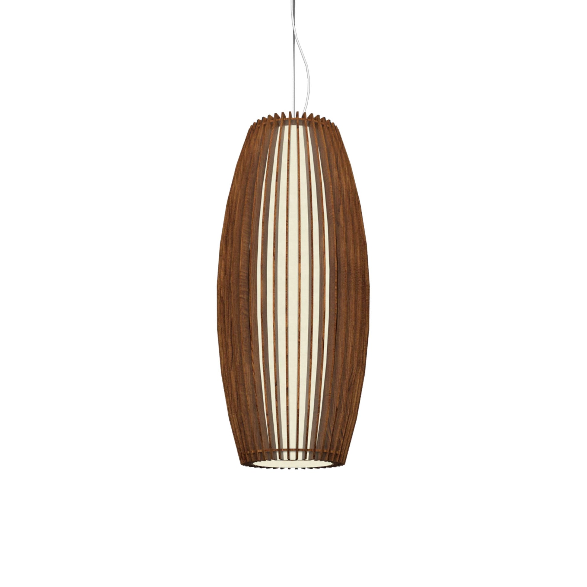 Stecche Di Legno Barrel Pendant Light.